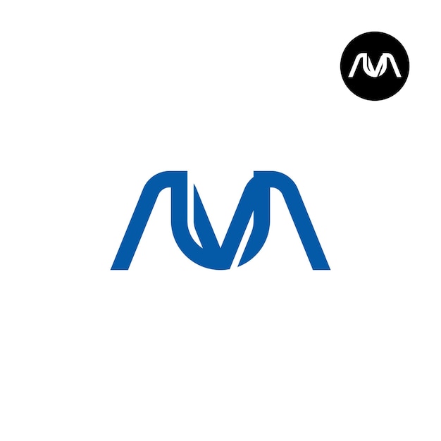 AUA Letter Monogram Logo Design (Książka Monogramu AUA)