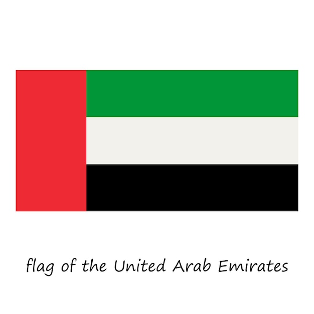 Flaga Zjednoczonych Emiratów Arabskich