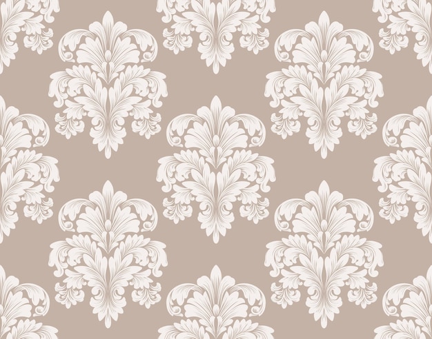 Plik wektorowy wektor adamaszku bezszwowe tło wzór klasyczny luksus staroświecki ornament adamaszku królewski wiktoriański bezszwowe tekstury dla tapet zawijania tekstyliów wykwintny kwiatowy barokowy szablon