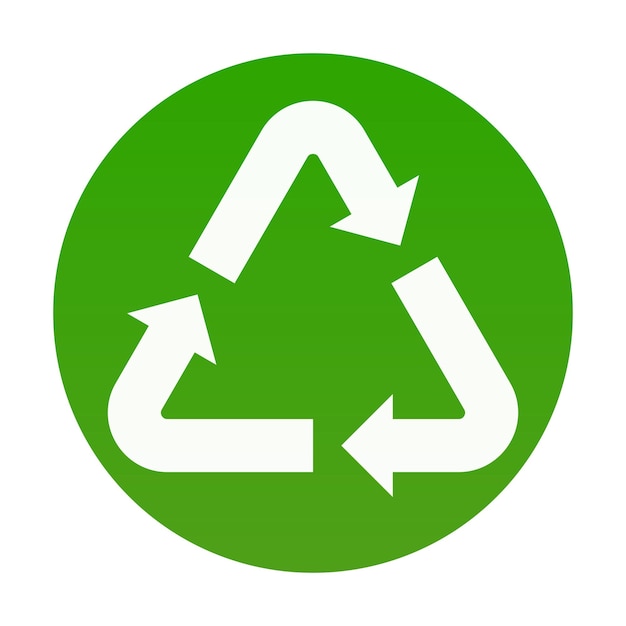 Plik wektorowy zielony i biały izolowany okrągły symbol naklejki ilustracja wektorowa ikony