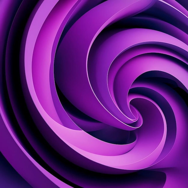 Zdjęcie na tym zdjęciu widać fioletową spiralę