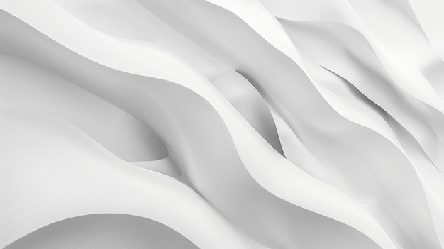 Kapryśne plamy i paski białej farby na dziewiczym białym tle Wyraźny abstrakcyjny projekt