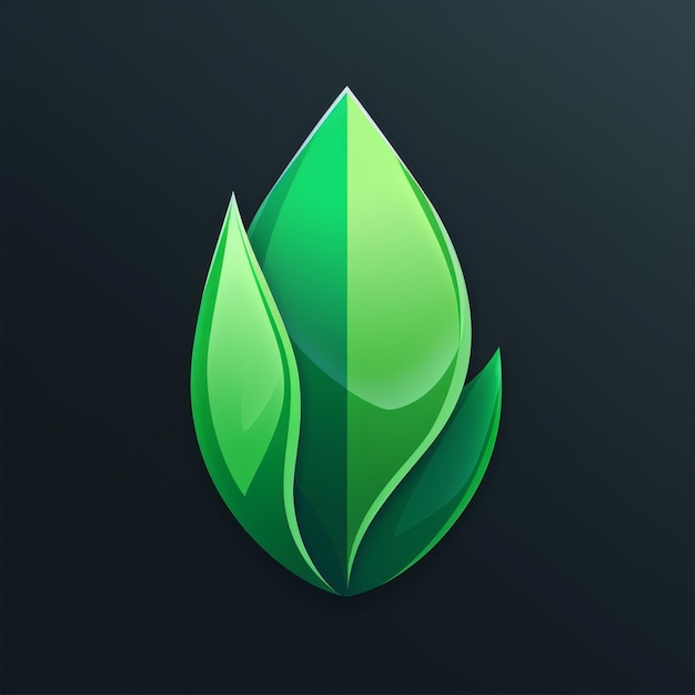 Zdjęcie logo zielonej energii