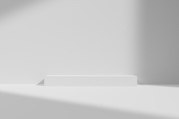 Фото 3d рендеринг минималистского фона для рекламы продукта