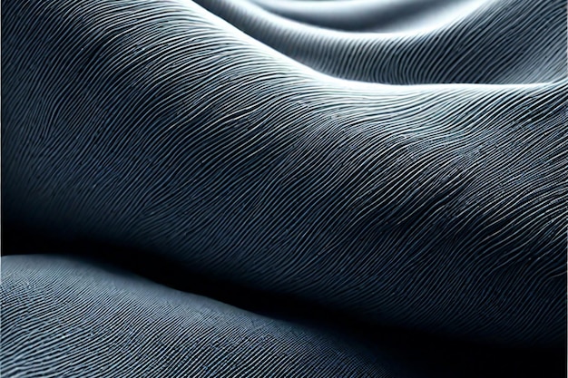 Фото Волнистый джинсовый шелковый ткань ткань льняная драпированная текстура фон