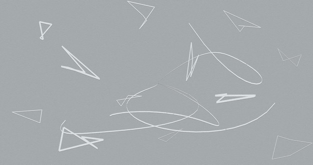 Фото Абстрактный фон текстурированная бумага для заметок треугольники и изогнутые линии круги и квадраты displ