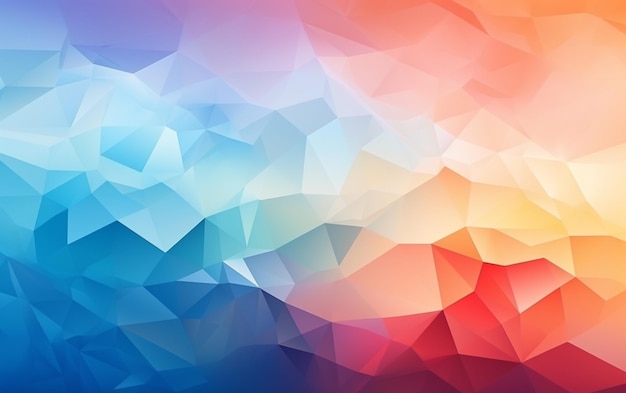 Photo abstract background with low poly design