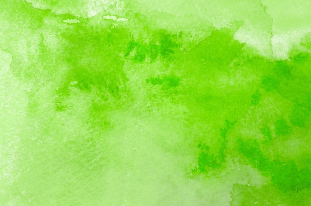 Photo abstract green watercolor background texture