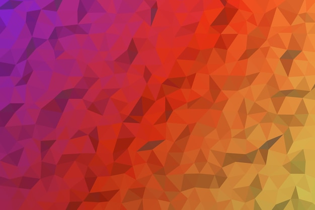 Abstracte laag poly gradiënt kleur driehoeken achtergrond textuur 3D-rendering