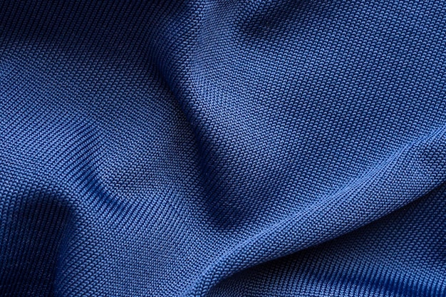 Фото Синяя спортивная одежда ткань футболка футболка текстура