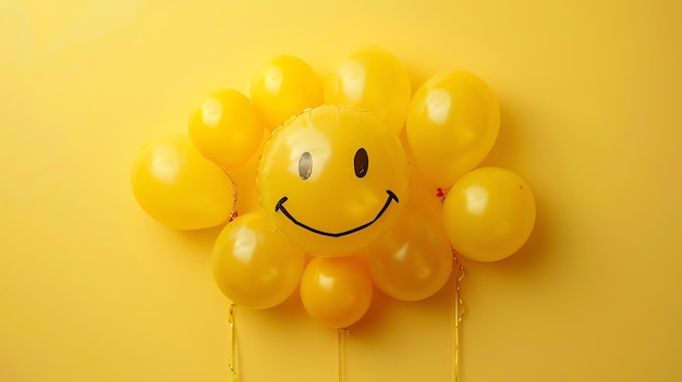 Фото Освежи свой день кучей желтых шариков эти шарики обязательно принесут улыбку на твое лицо
