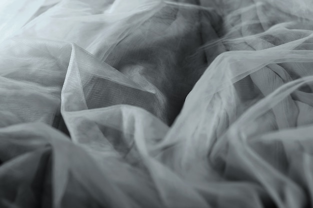Шифон тюль ткань текстурированный фон. плиссированная текстура ткани юбки. узор текстуры ткани плиссе крупным планом