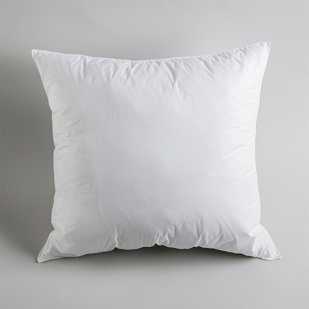 Photo a cushion cover with filled pilow empty filling cover embroidery cover pillowshlip