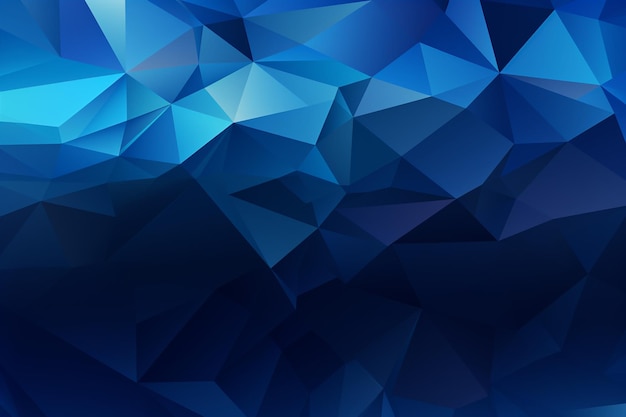 Dark blue polygonal background