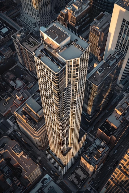 Фото Внешнее высокое здание