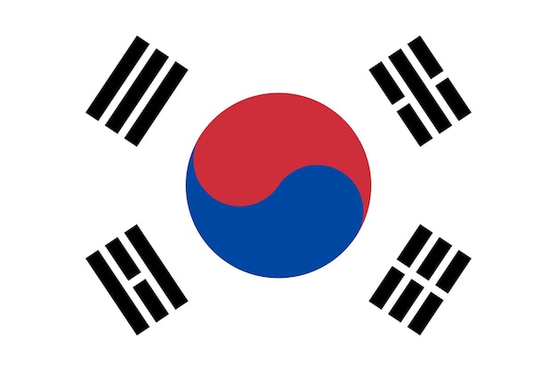 写真 旗 大韓民国 背景 イラスト テクスチャ フラット フラグ