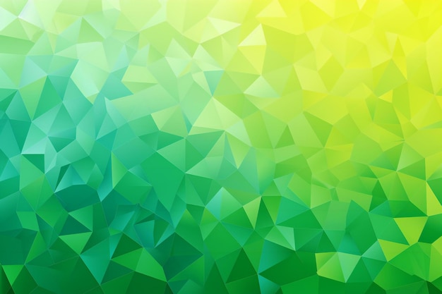Photo green abstract polygonal background triangular design for your business