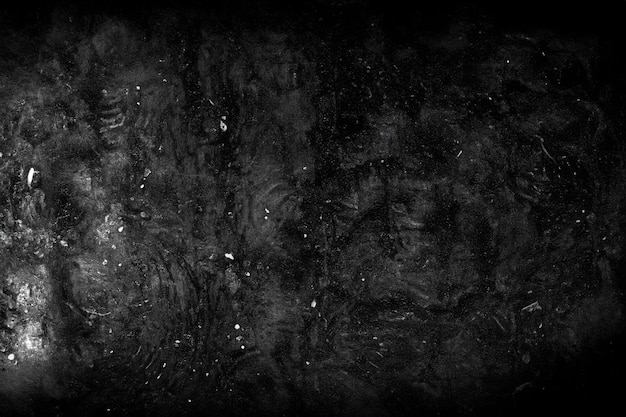 Photo grunge elegance white sketch dust and grains on black background for overlay and screen filters