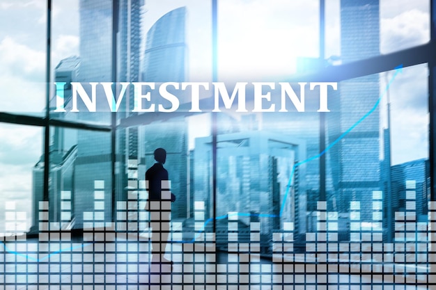 Investering ROI financiële markt concept