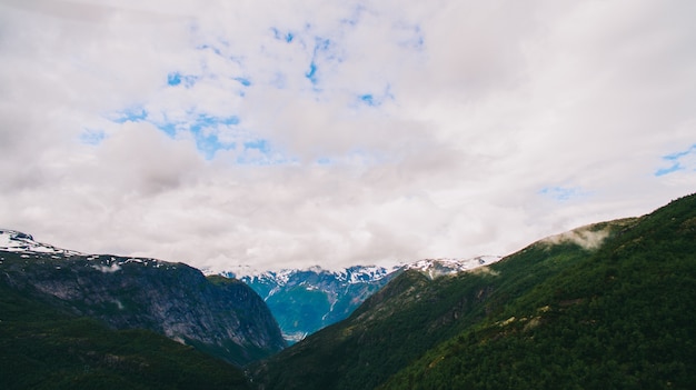 Фото Пейзажи в горах. норвегия