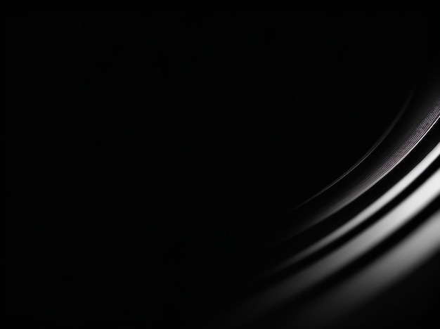Photo mystic gradient noir abstract black background with enigmatic gradient