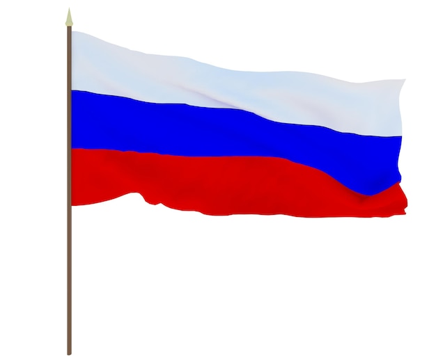 Фото Государственный флаг россии фон для редакторов и дизайнеров национальный праздник