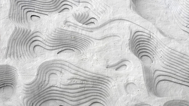 Фото Рельефная абстрактная текстура из дерева, камня или другого материала. 3d иллюстрации, 3d-рендеринг.