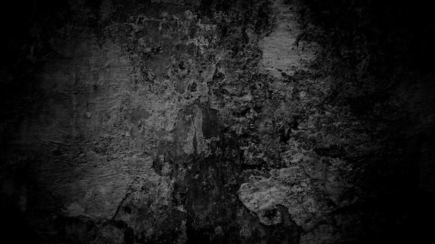 Photo scary dark cement for the background. walls full of stains and scratches