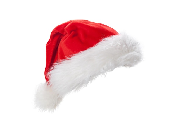 Photo santa claus red hat for merry christmas