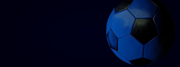 Фото Панорамный макет футбольного мяча
