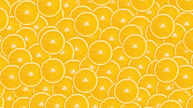 Photo sliced orange pattern