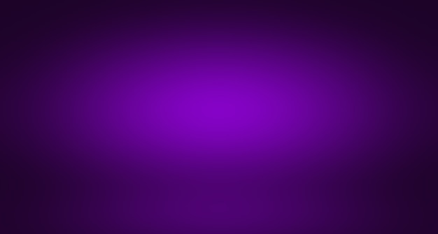 Фото Концепция фона студии - абстрактный пустой светлый градиент фиолетовый фон комнаты студии для продукта.