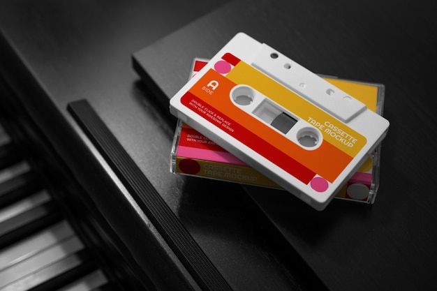 PSD Дизайн макета кассеты