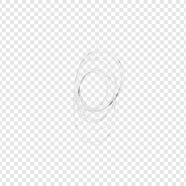 PSD abstract background with a white number the number on a transparent background