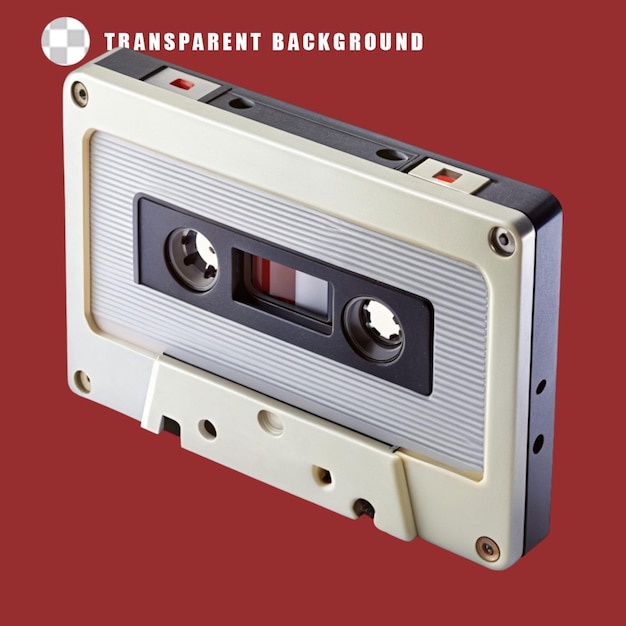 PSD Аудио кассетный проигрыватель на прозрачном фоне