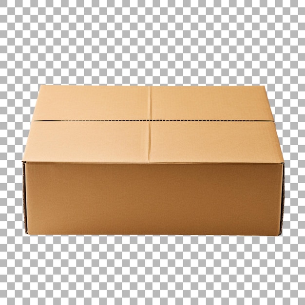 PSD Упаковка коробки на прозрачном фоне
