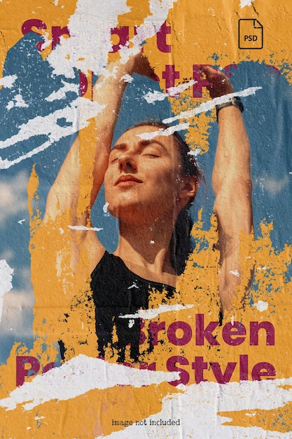 Broken Poster Effect