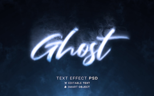 Написание эффекта призрачного текста