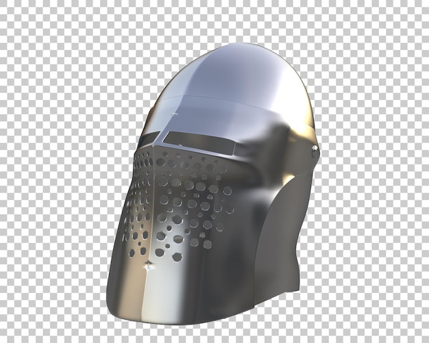 PSD шлем гладиатора изолирован на фоне 3d-илюстрации