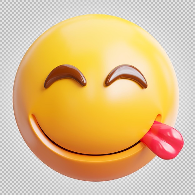 PSD emoji 3d icon