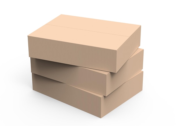 PSD Модель бумажной коробки
