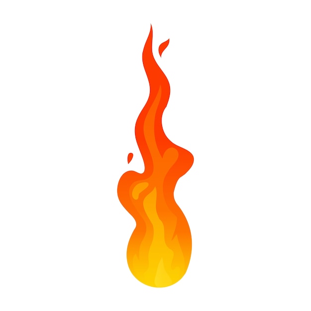 PSD grátis ilustração do elemento fogo