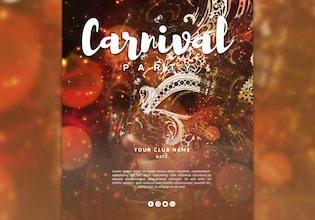 carnaval uitnodiging