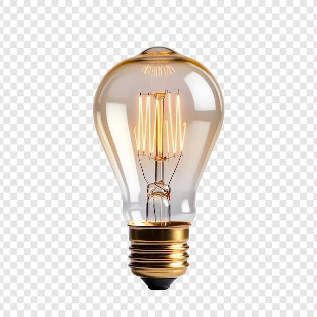 Lamp geïsoleerd op transparante achtergrond