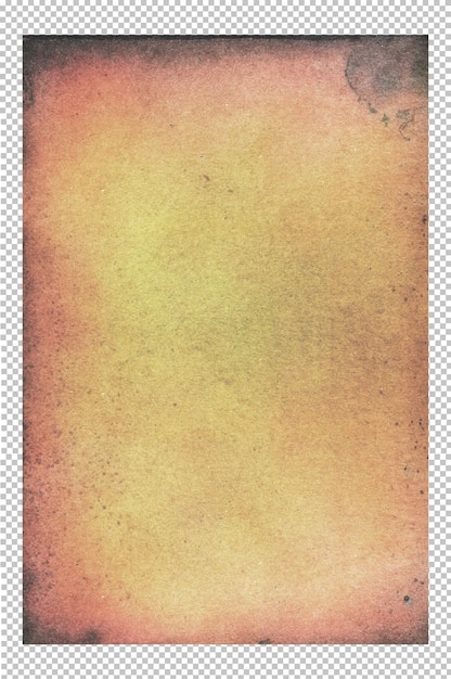 PSD capa de livro de papel vintage com textura envelhecida e bordas envelhecidas rasgadas rústicas