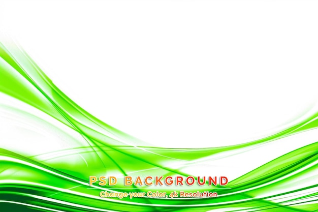 PSD arrière-plan abstrait vert pour votre œuvre d'art d'entreprise