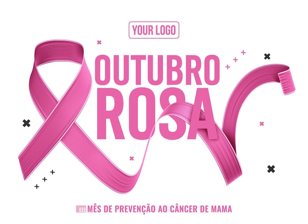 PSD octobre rose mois de la prévention du cancer du sein au brésil