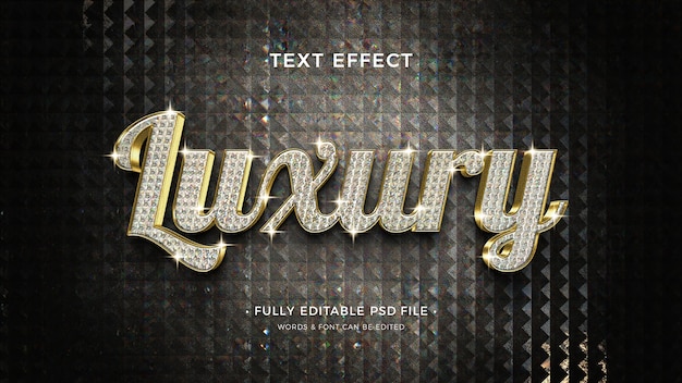 Luxus-Text-Effekt