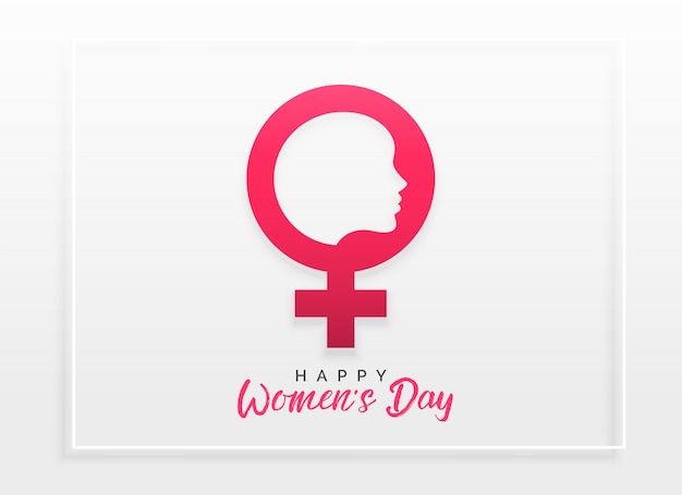 Vector gratuito fondo de diseño de concepto de celebración de día feliz de las mujeres