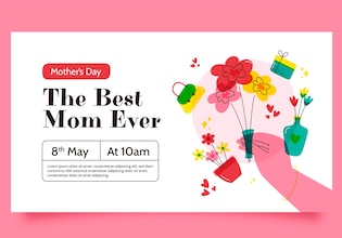 invitaciones del Día de la Madre